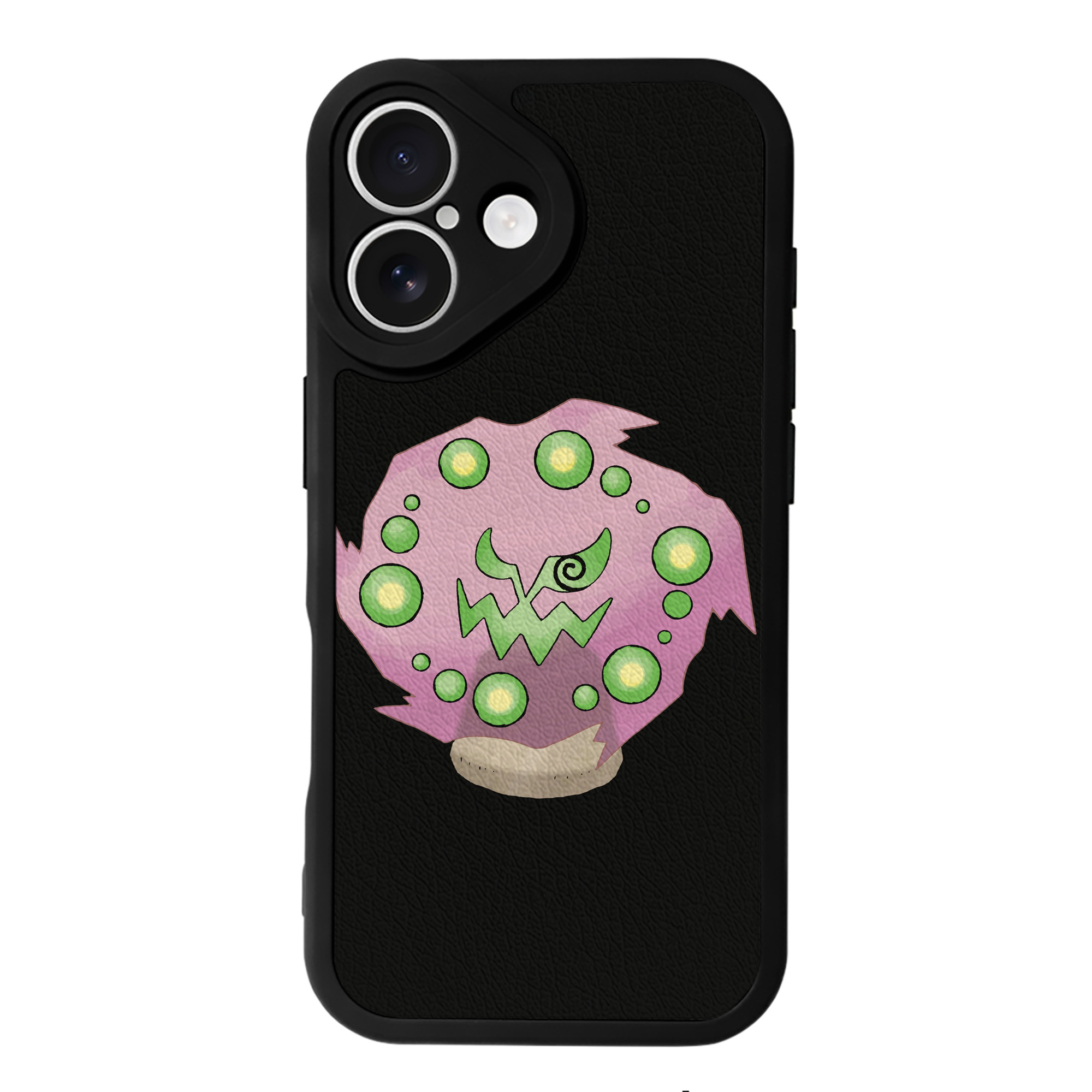 （画像用） ポケットモンスター Pokémon 【iPhone 16シリーズ対応】シリコンスマホケース（レザー調） 材質：シリコン
